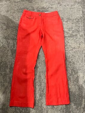 LOFT Julie Curvy Classic Lenin Trouser Size 0P